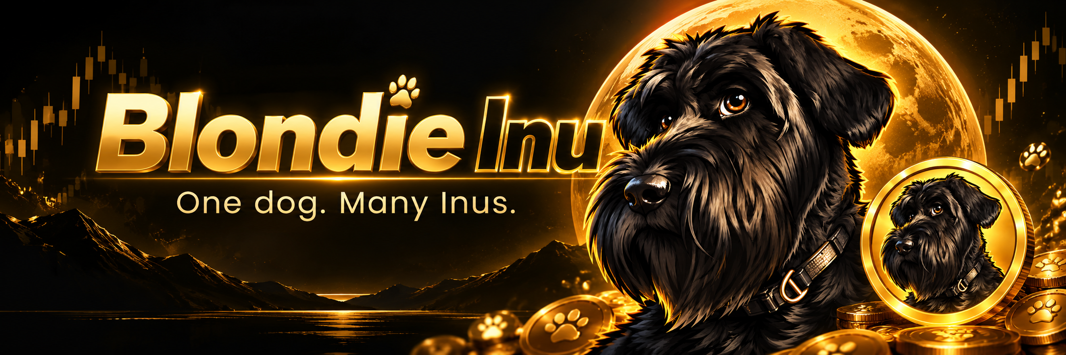 Blondie Inu — One dog. Many Inus.