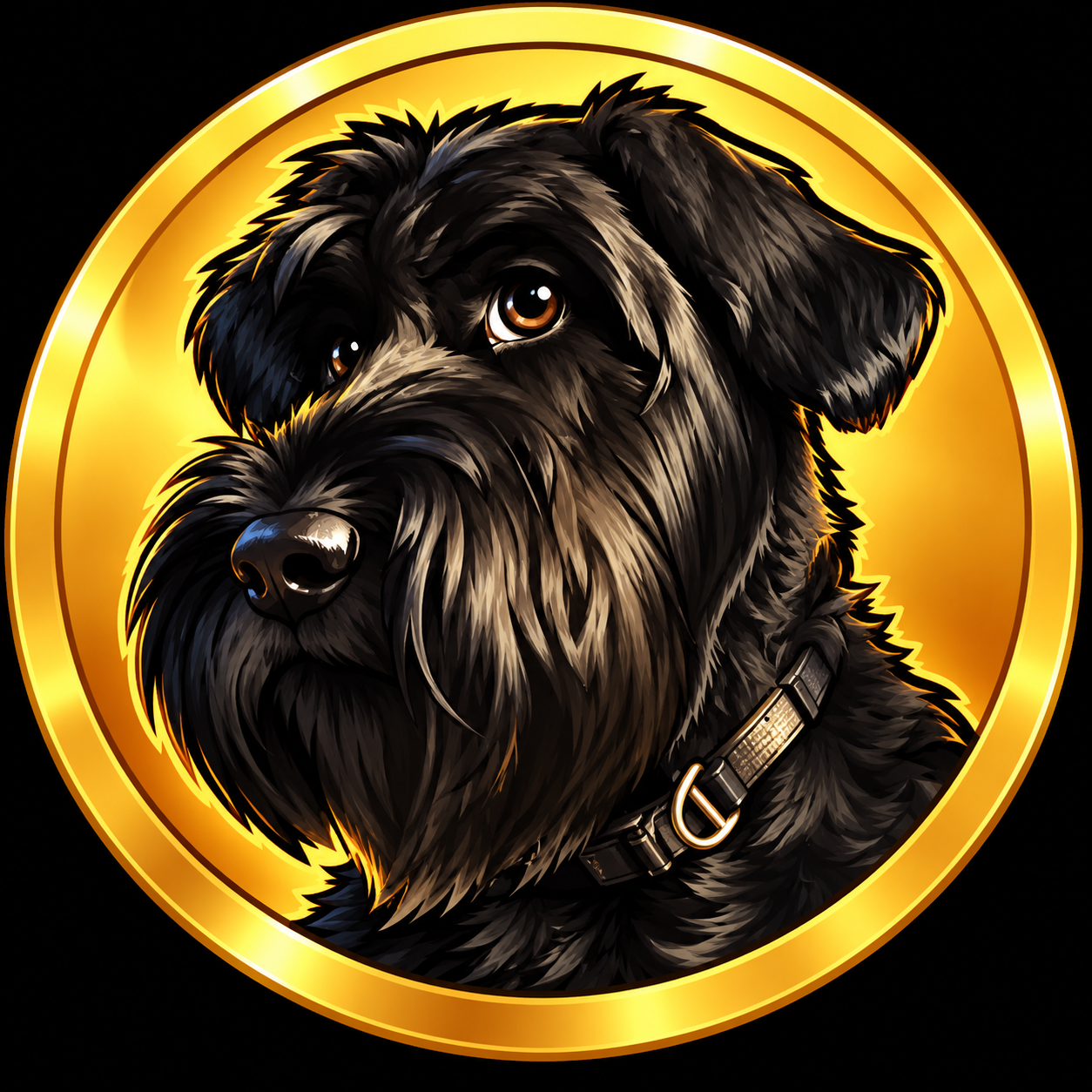 Blondie Inu mascot