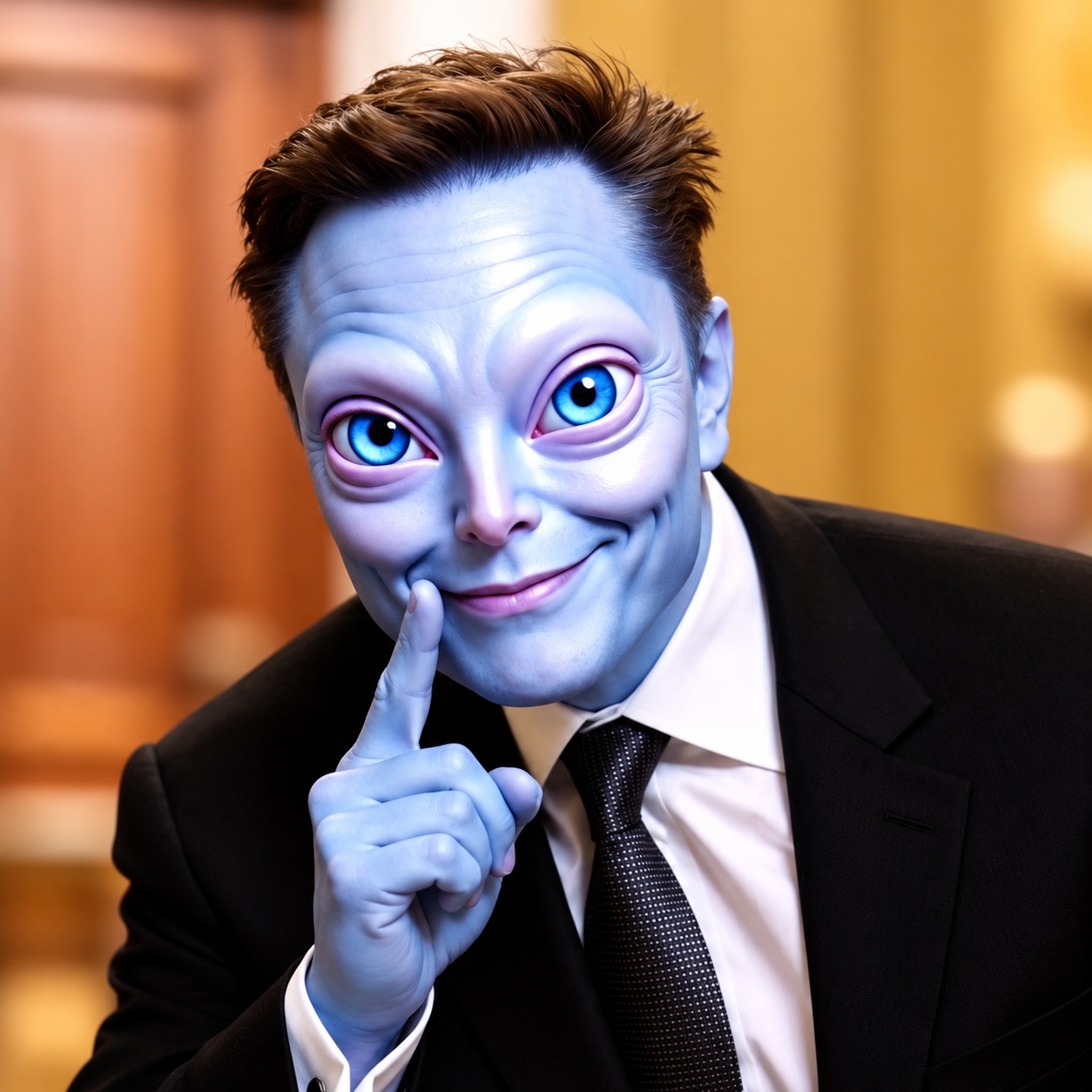 ELON ARCTURIAN fictional parody artwork